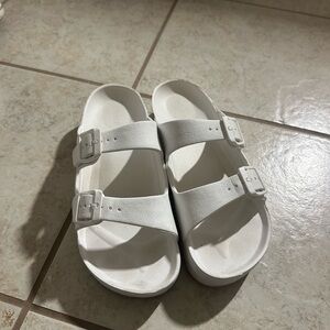 Forever 21 Women's White Sandals